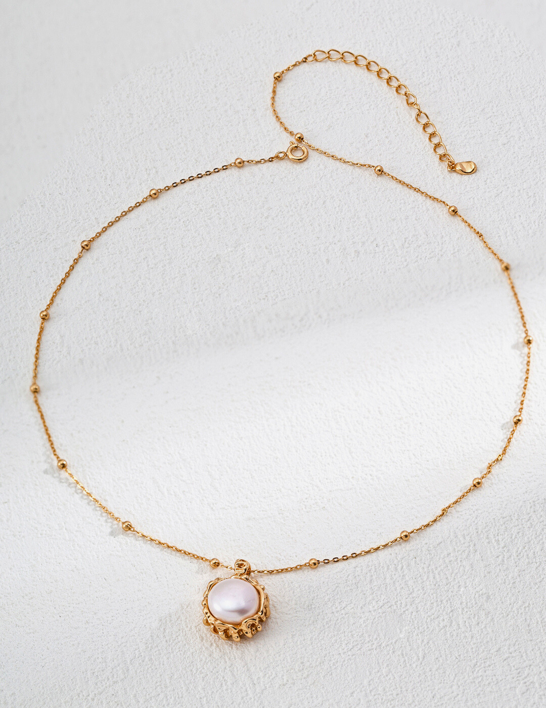Collier Aurore Perlée