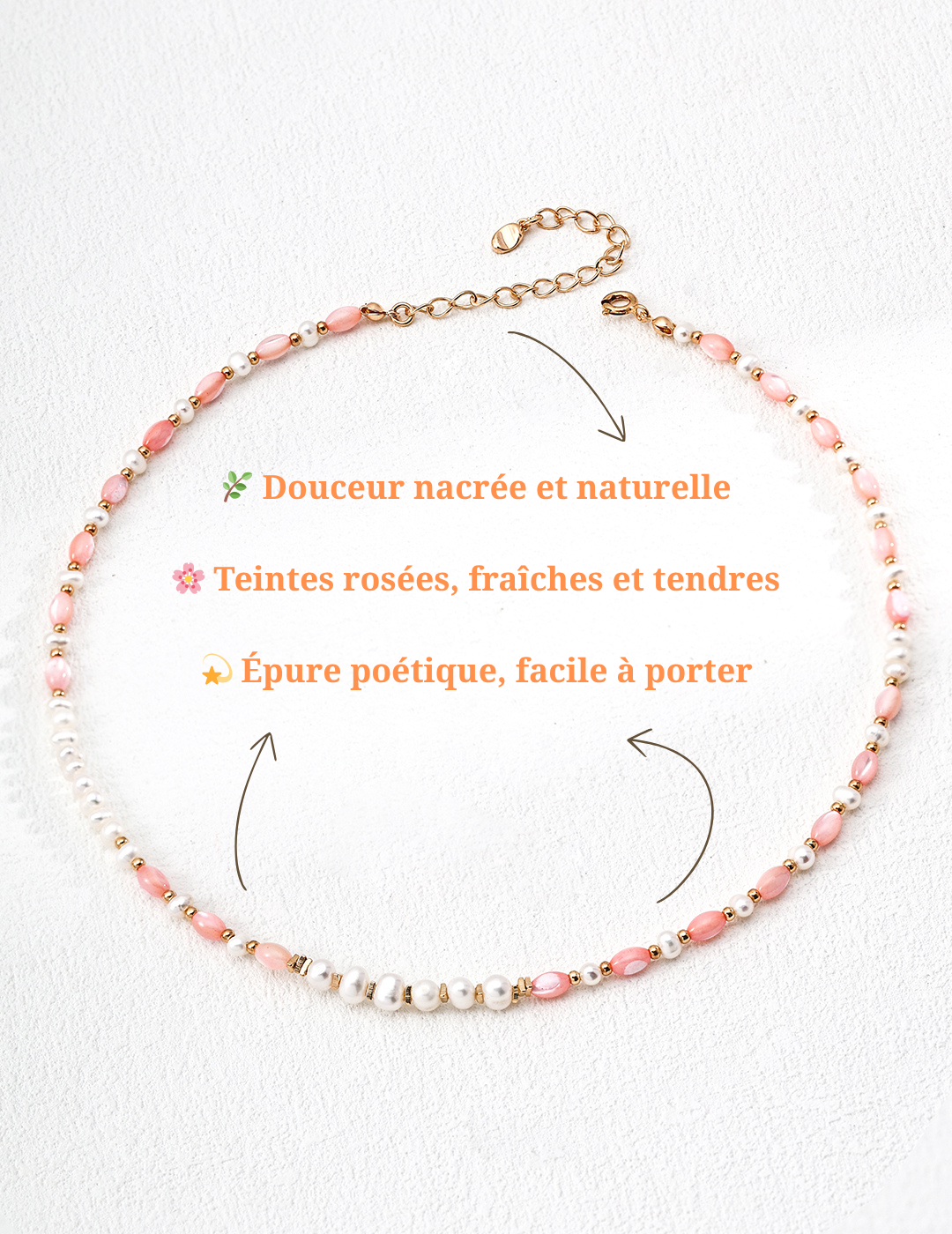 Collier Rosée d’Aurore