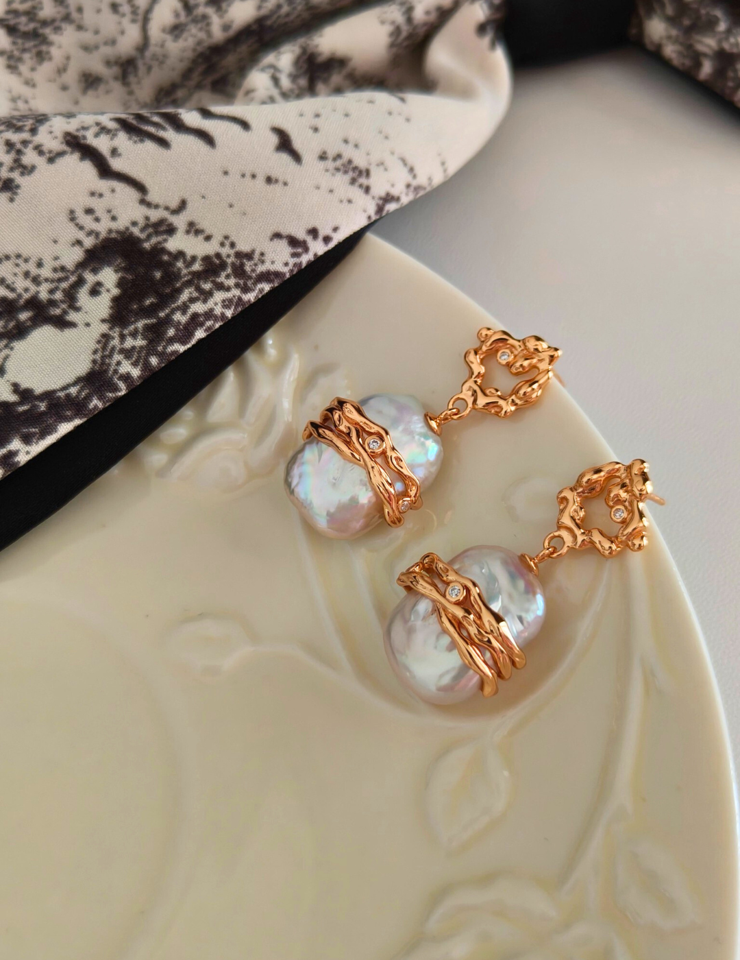 Boucles d'oreilles Éclat Baroque