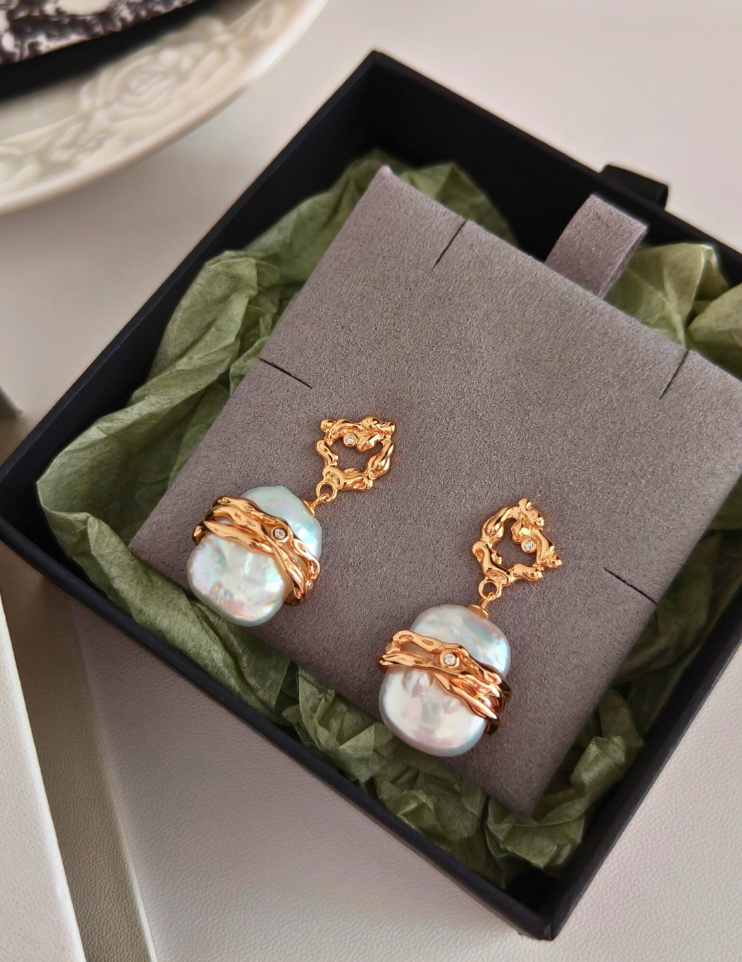 Boucles d'oreilles Éclat Baroque