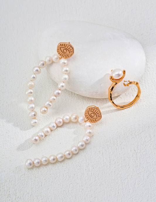 Boucles d'oreilles Protection & Élégance