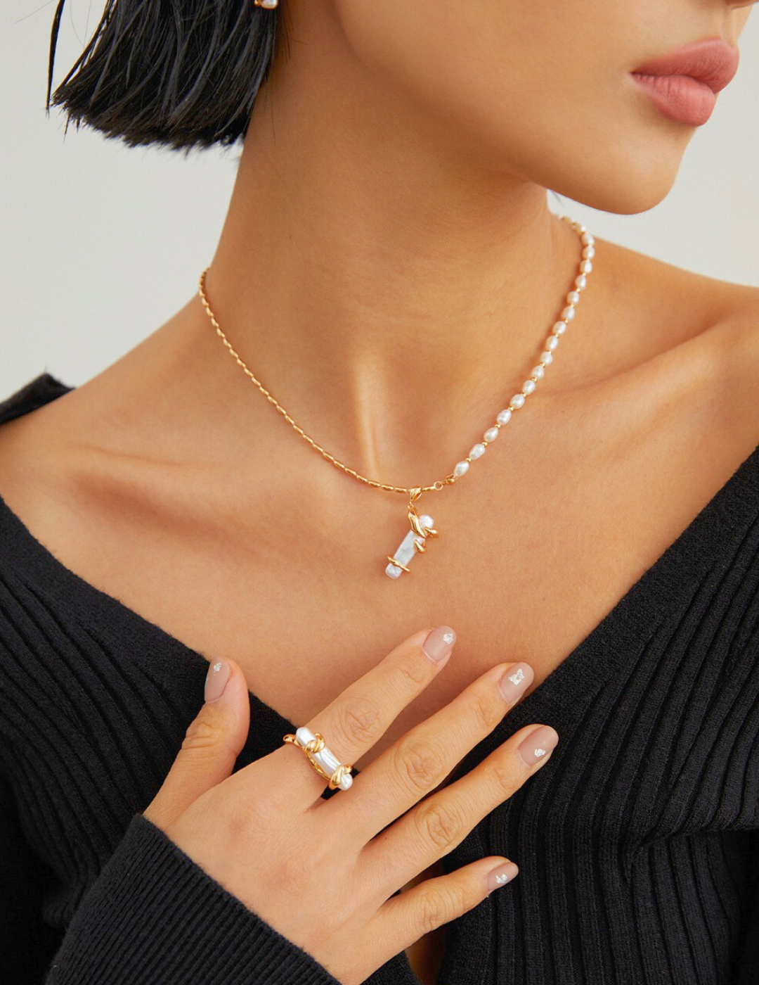 Collier Étreinte d’Or