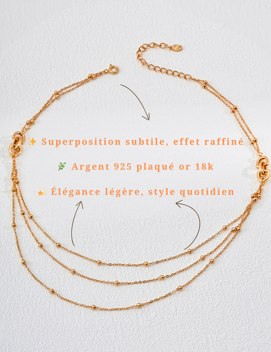 Collier  Ligne d’Or