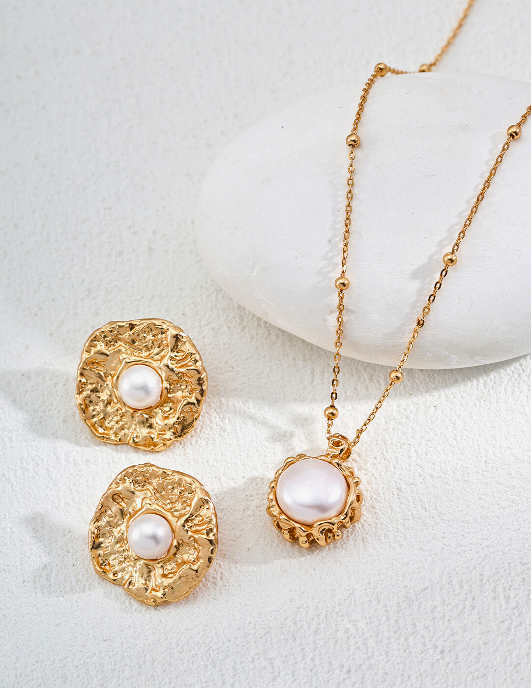 Collier Aurore Perlée